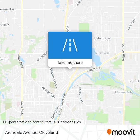 Archdale Avenue map