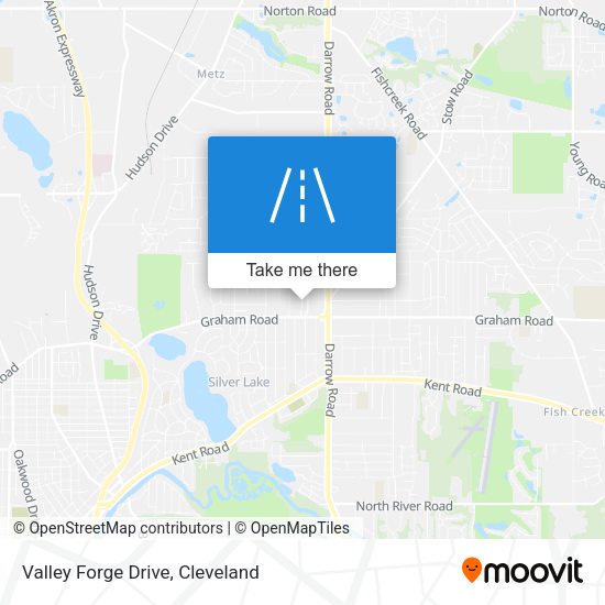 Valley Forge Drive map