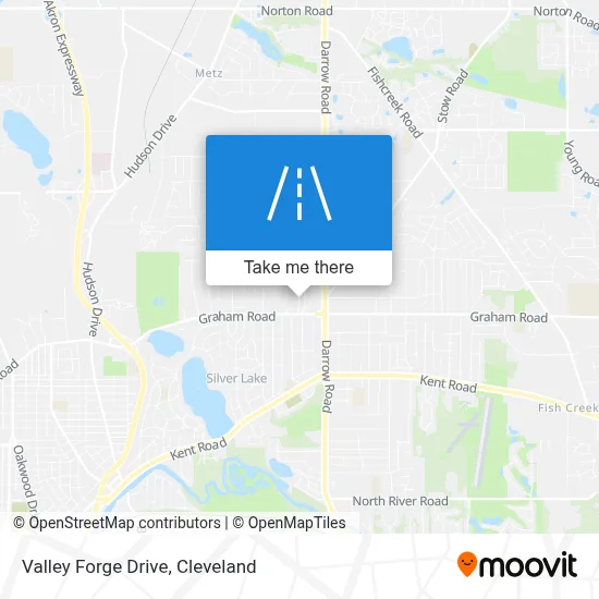 Valley Forge Drive map