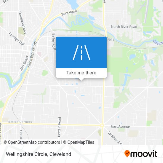 Wellingshire Circle map