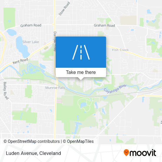 Mapa de Luden Avenue