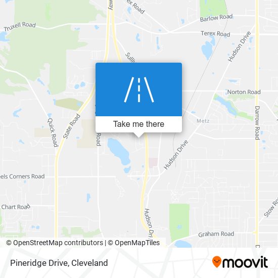 Pineridge Drive map