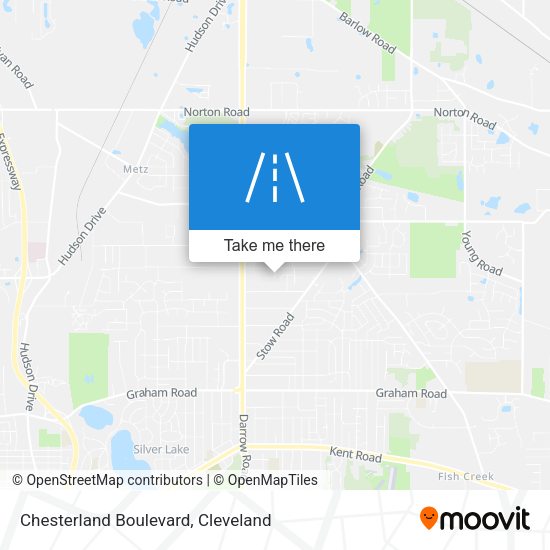Chesterland Boulevard map