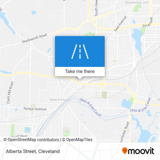 Mapa de Alberta Street