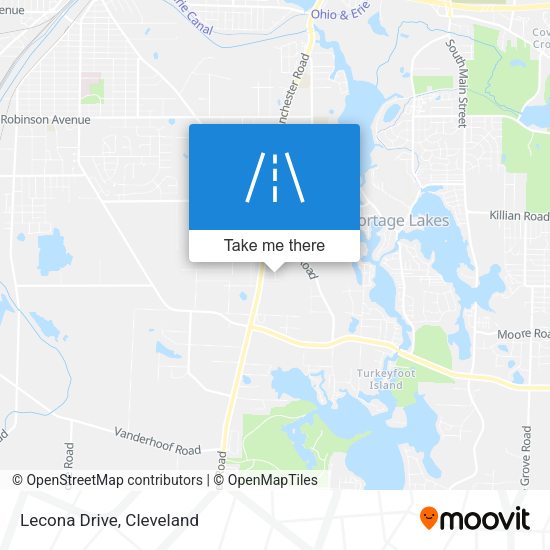 Mapa de Lecona Drive