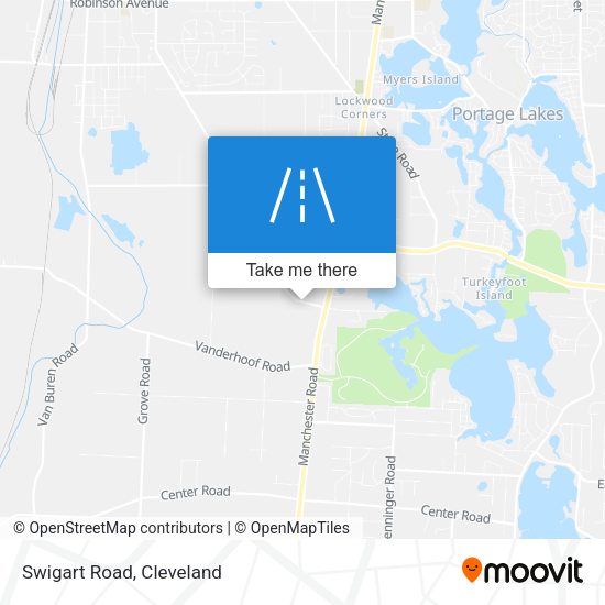 Mapa de Swigart Road