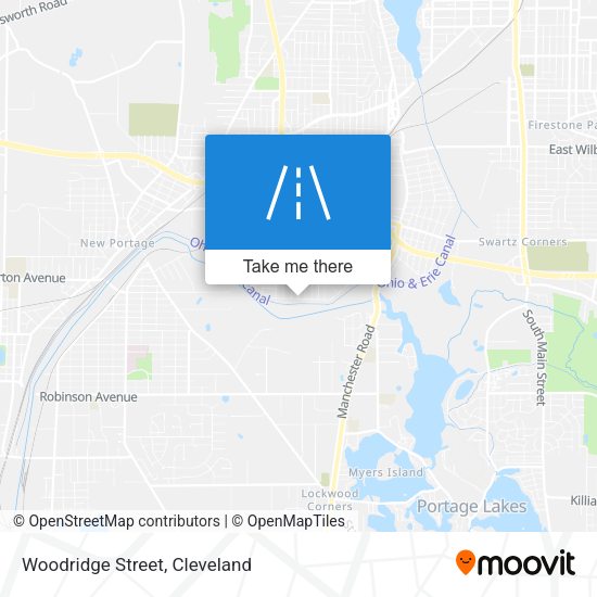 Mapa de Woodridge Street