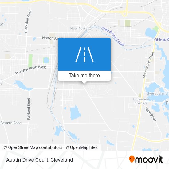 Austin Drive Court map