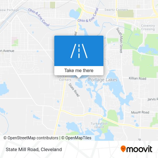 State Mill Road map