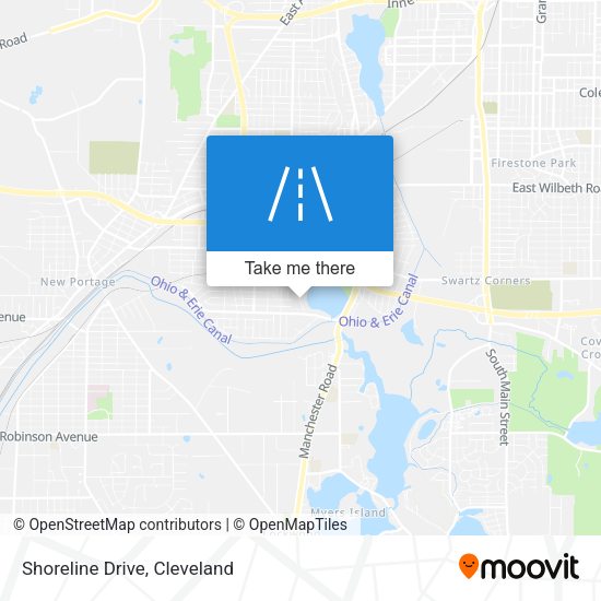 Mapa de Shoreline Drive
