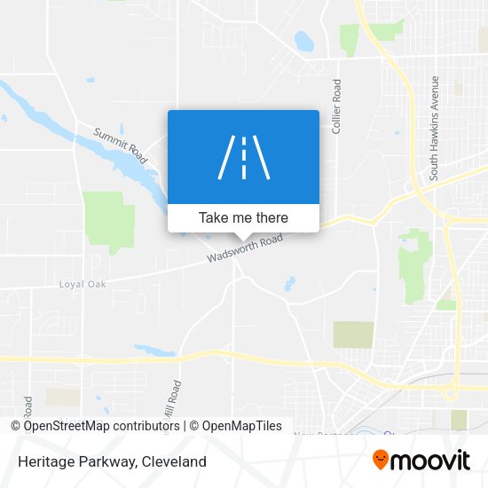 Mapa de Heritage Parkway