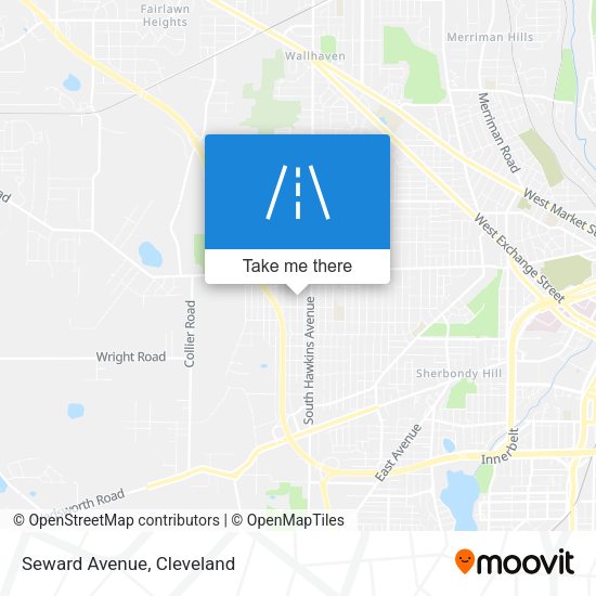 Mapa de Seward Avenue