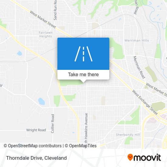 Mapa de Thorndale Drive