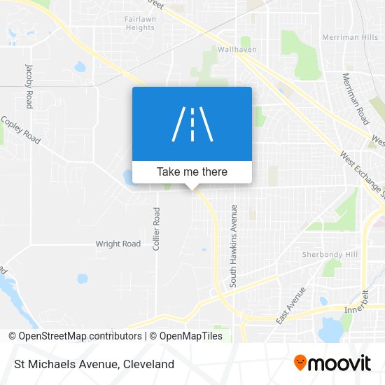 Mapa de St Michaels Avenue