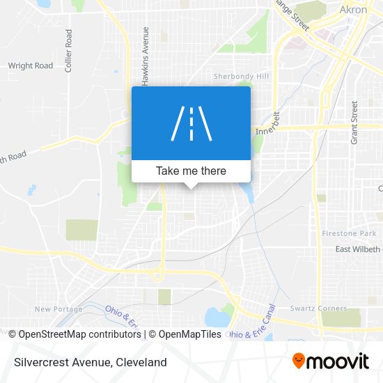 Silvercrest Avenue map
