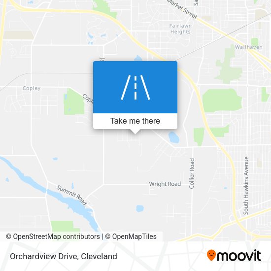 Mapa de Orchardview Drive