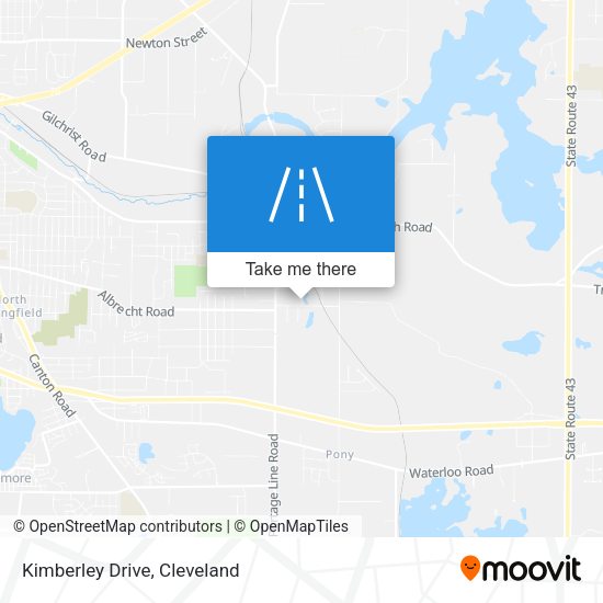Mapa de Kimberley Drive