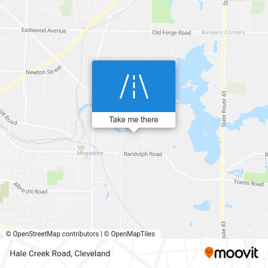 Mapa de Hale Creek Road