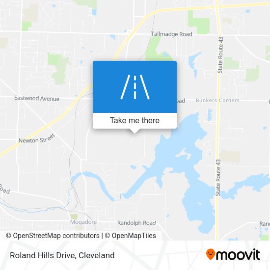 Mapa de Roland Hills Drive