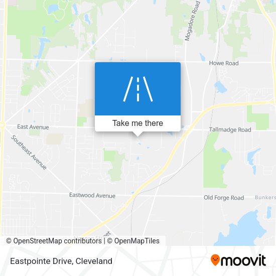 Mapa de Eastpointe Drive