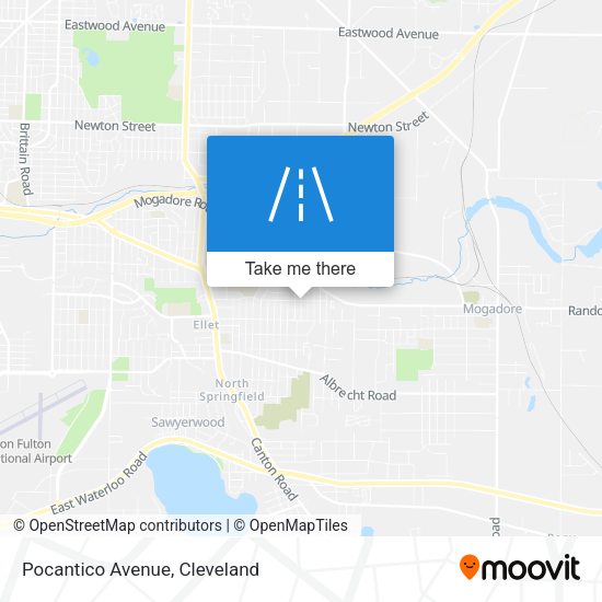 Pocantico Avenue map