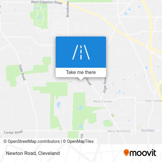 Mapa de Newton Road