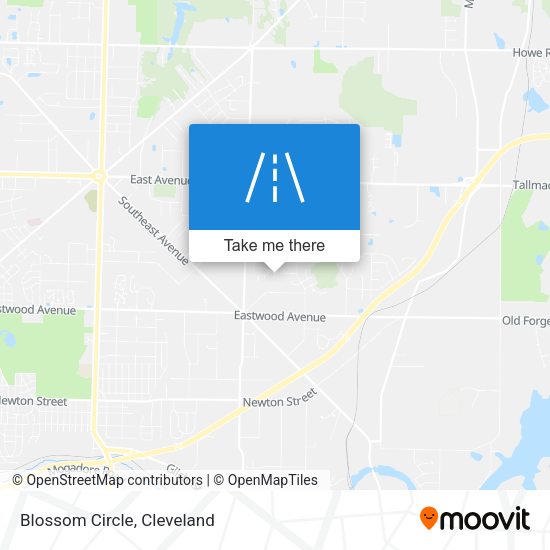 Mapa de Blossom Circle