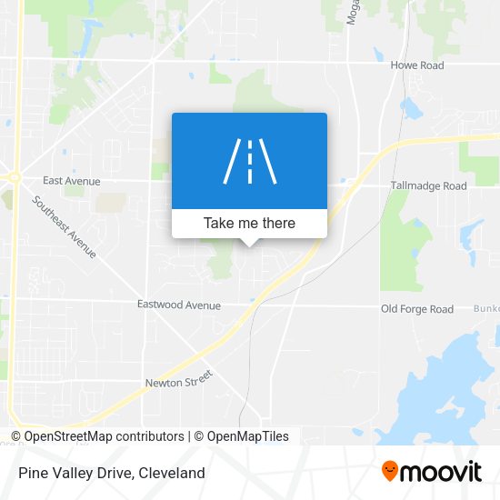 Mapa de Pine Valley Drive