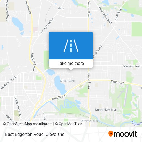 East Edgerton Road map