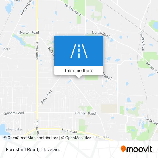 Mapa de Foresthill Road