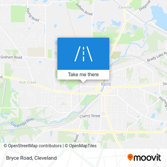 Mapa de Bryce Road