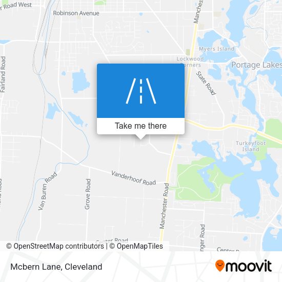 Mapa de Mcbern Lane