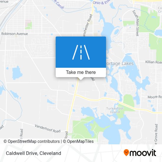 Mapa de Caldwell Drive