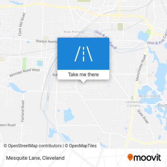 Mapa de Mesquite Lane