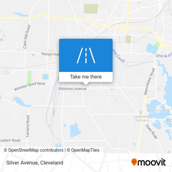 Mapa de Silver Avenue