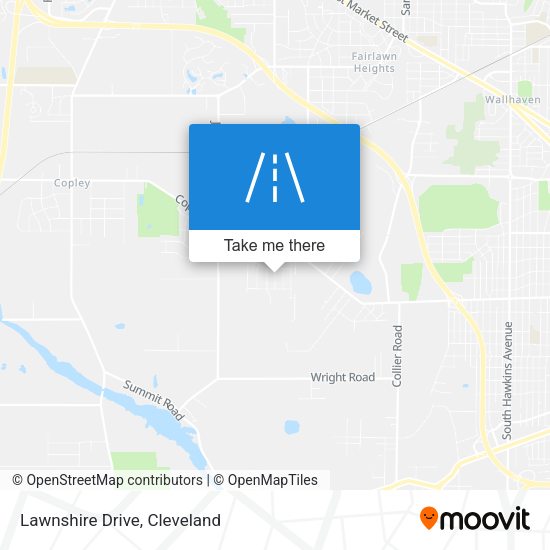Lawnshire Drive map
