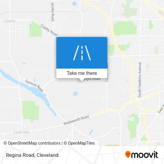 Regina Road map