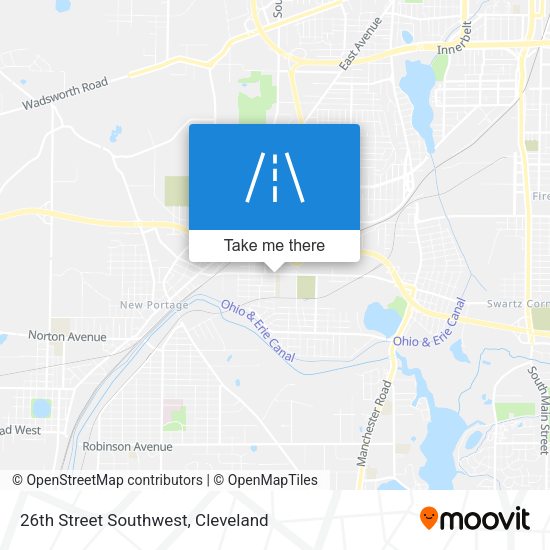 Mapa de 26th Street Southwest