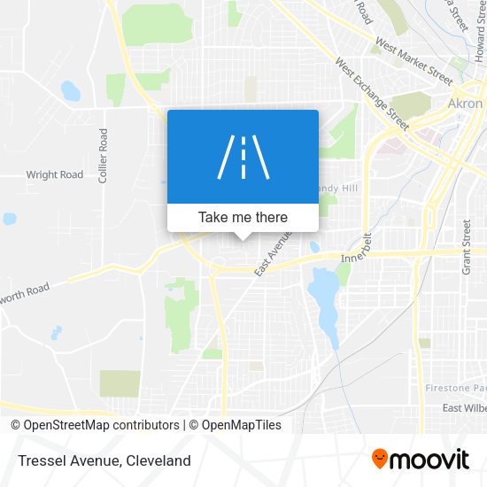 Mapa de Tressel Avenue