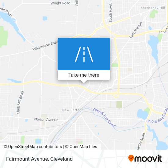 Mapa de Fairmount Avenue