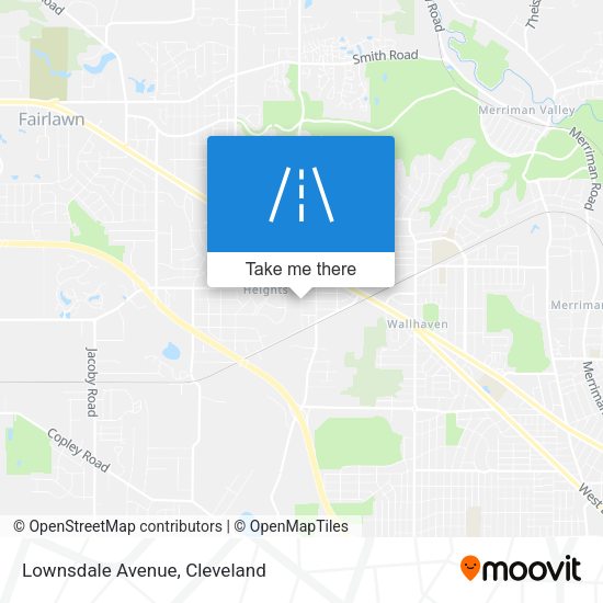 Lownsdale Avenue map