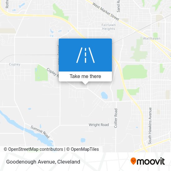 Mapa de Goodenough Avenue