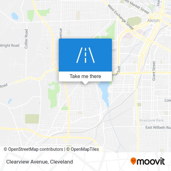 Clearview Avenue map