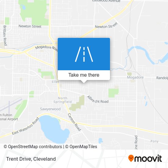 Mapa de Trent Drive