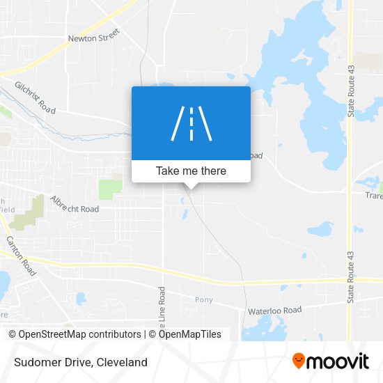 Mapa de Sudomer Drive