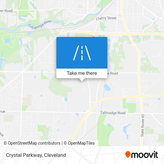 Mapa de Crystal Parkway