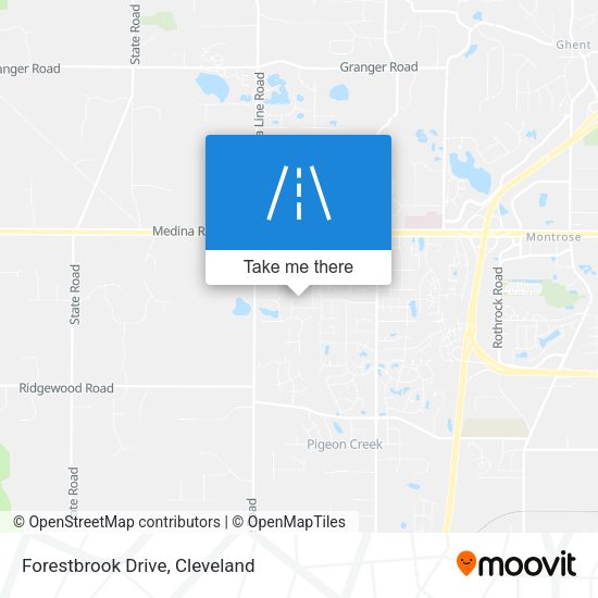 Mapa de Forestbrook Drive