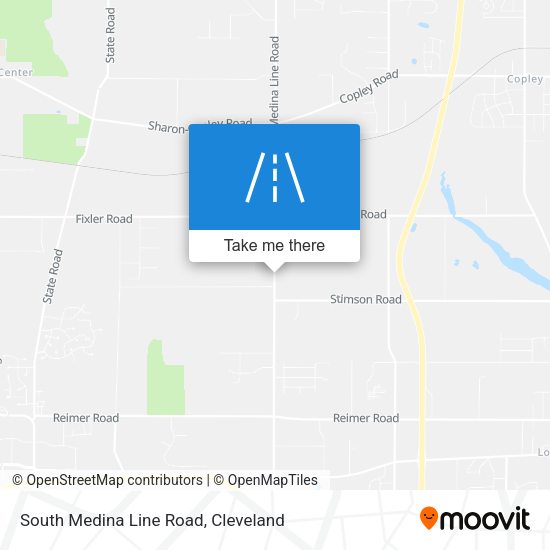 South Medina Line Road map