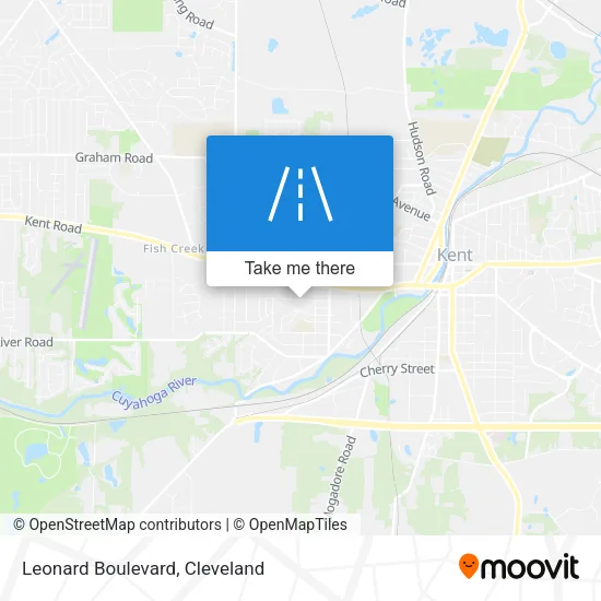 Mapa de Leonard Boulevard