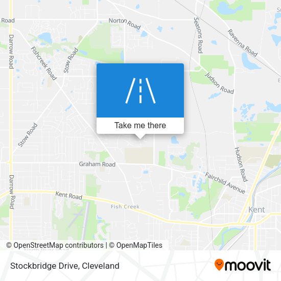 Mapa de Stockbridge Drive